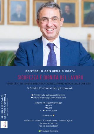 Sergio Costa convegno Comma2