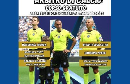 Arbitri di Calcio: al via il corso gratuito della Sezione AIA di Nola 4 arbitri