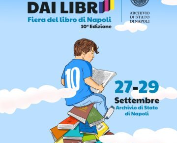 Napoli, parte domani all'Archivio di Stato la X Edizione di "Ricomincio dai Libri" 3 locandina RDL24