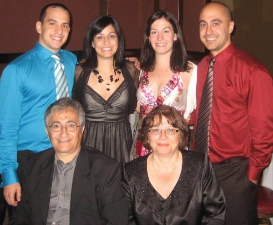 2. Ernesto Cicino e Caterina Coccimiglio con i loro Figli in Canada