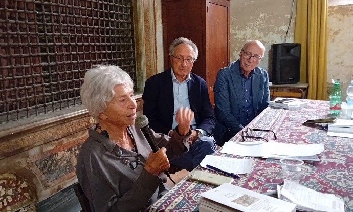 2. Luciana Castellina con Gianfranco Nappi eAlfonso De Nardo JAccuse Regi Lagni Nolamod