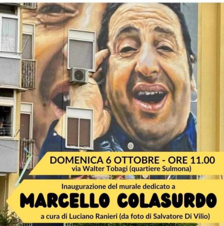 Pomigliano d'Arco, la street art restituisce Marcello Colasurdo alla città: domenica alle 11 nel quartiere Sulmona l'inaugurazione 4 461616211 1644448069437124 5230358904599742448 n