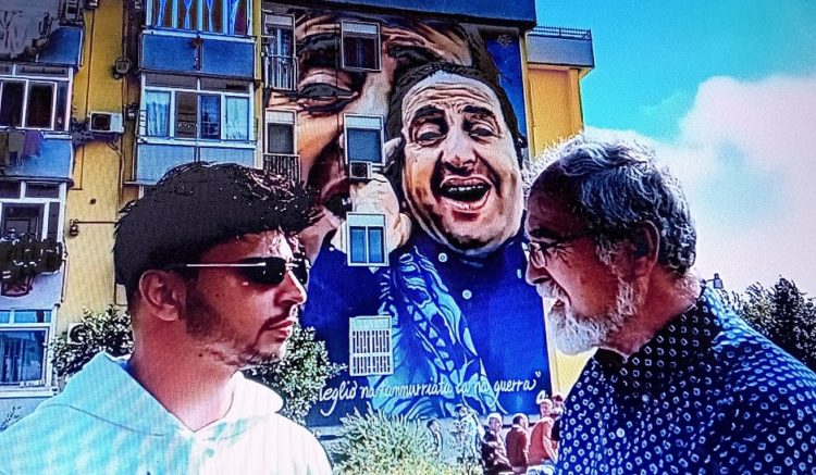 7. Luciano Ranieri Street Artist e Antonio Castaldo Sociologo Marcello Colasurdo Ad Memoriam Pomigliano DArco 6.10.2024