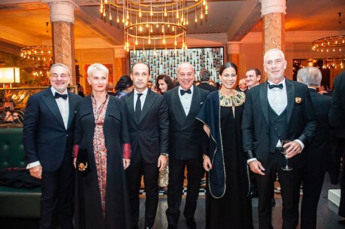 DSC 0505 20.j Ambasciatore ita Massimiliano dAntuono Malake El Turk generoso di meo e vicepremier Levan Davitashvili con signora