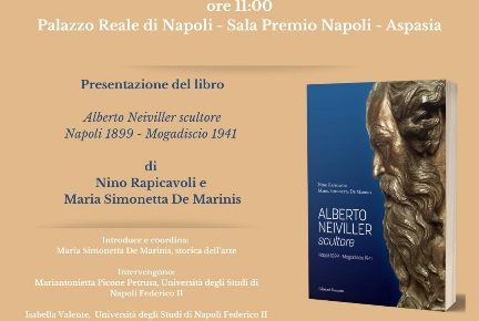 Napoli, al via la presentazione del libro “Oltre il confine: Alberto Neiviller, scultore napoletano” 7 IMG 20240928 WA0000