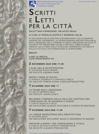 Scritti e etti per la citta locandinamod
