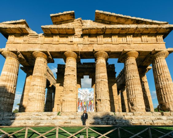 Segni Epocali, Mangone racconta Paestum: il Parco archeologico ospita una mostra di arte contemporanea dedicata al patrimonio pestano 3 Segni Epocali. Fernando Mangone racconta Paestum 2