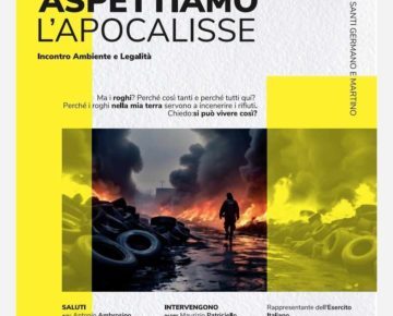 Lotta alla Terra dei Fuochi, "Non aspettiamo l'Apocalisse: Ambiente e Legalità" al centro del dibattito a Scisciano 5 ambiente e legalita