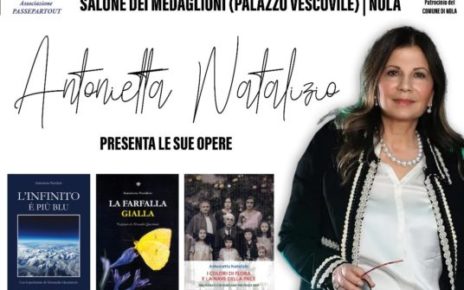 Nola, al Museo Diocesano Antonietta Natalizio presenta le sue opere letterarie 4 antonietta nataliazio presentazionemod