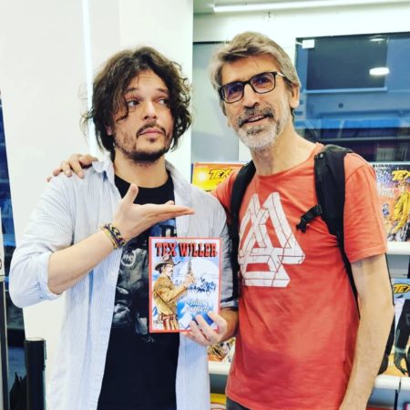 “Lucca Comics & Games Community Awards”, Categoria COMICS OF THE YEAR: lo sceneggiatore lucchese Giorgio Giusfredi candidato con il suo Tex Willer Speciale 8 - Stella d’argento 2 giorgio Giusfredi e il disegnatore Pasquale del Vecchio