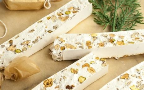 homemade torrone italian nut nougat 1