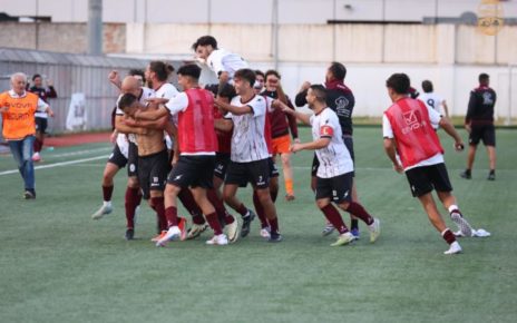 Calcio Dilettanti - Il Pomigliano batte il Castel Volturno: eurogol di Tansella 5 2024 11 09 Pomigliano Castel Volturno 3
