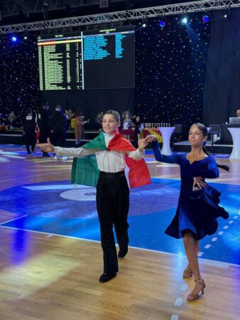 Andrea La Rocca e Gaia Giordano: piccoli talenti italiani in finale al Dance Sport European WDSF di Skopje 6 462562851 1196057408157844 9207288633248685557 n