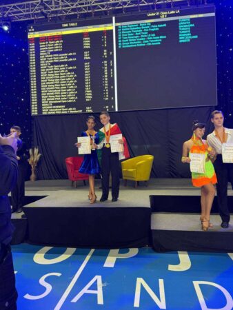 Andrea La Rocca e Gaia Giordano: piccoli talenti italiani in finale al Dance Sport European WDSF di Skopje 5 467476818 8716874225077465 5438649527599210470 n