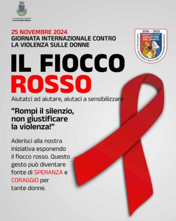 “Il Fiocco Rosso”: a San Vitaliano un gesto simbolico contro la violenza sulle donne 2 467478144 1207158243712448 6118520797431449054 n