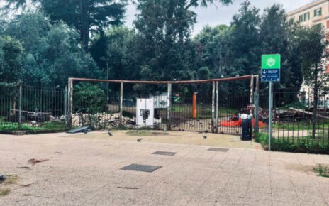 Napoli, Parco Mascagna: trascorsi 75 dei 100 giorni per i lavori di riqualificazione 5 Napoli via Pacio Bertini parco Mascagna