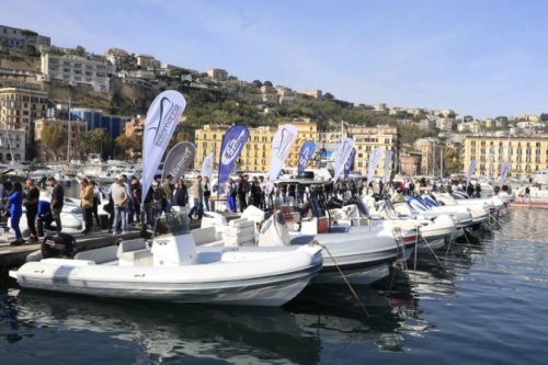Napoli, inaugurato il salone nautico Navigare a Mergellina 2 Navigare 2024 Esposizione al molo Luise Mergellina