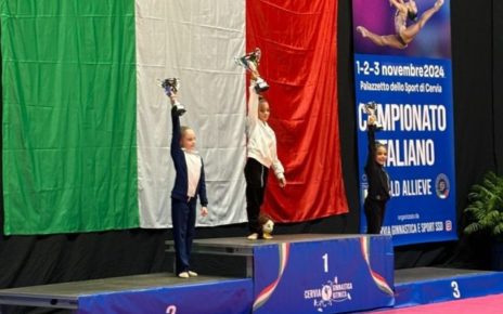Ginnastica Ritmica - Brillano a Cervia Vitale e Marmo, tanti podi nelle specialità 5 SERENA VITALE CERVIA