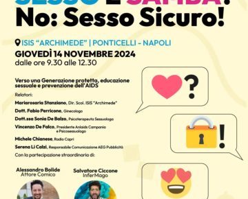 Napoli, “Sesso e Samba? No: Sesso Sicuro!": il Convegno all'ISIS Archimede Ponticelli 8 SESSO SICURO