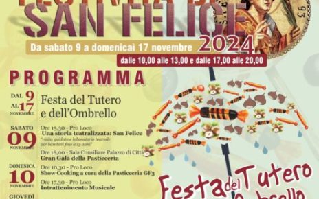 Nola, San Felice 2024: in partenza con il Gran Galà della Pasticceria 7 Sagra del tutero e dellombrellomod