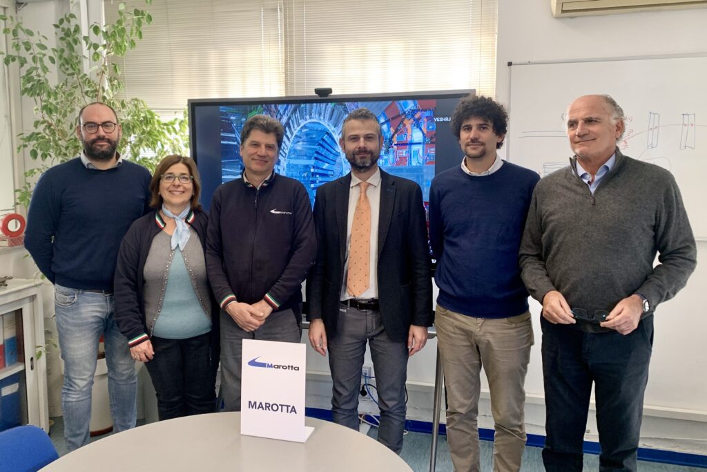 La Marotta di Cercola vince un bando del Cern di Ginevra 2 SindacoRossi.FotoGruppoMarottaSrl