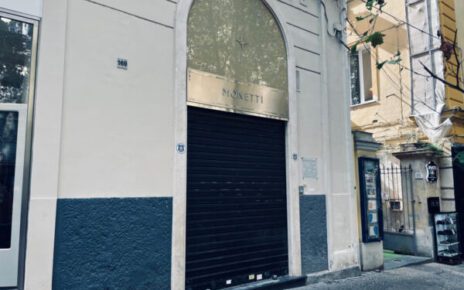 Vomero via Scarlatti lo storico negozio Monetti chiuso di recente
