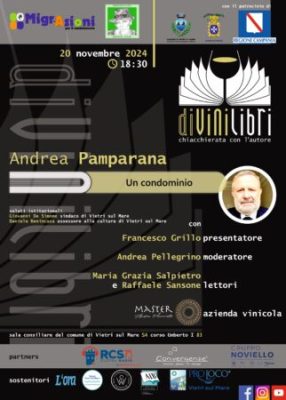 Vietri sul Mare, Andrea Pamparana alla 7^ edizione di DiVini Libri Chiacchierata con l'Autore 2 divinilibri1