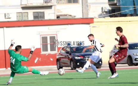 Calcio Dilettanti - Il Nola non va oltre l'1-1 al "Solaro": con l'Ercolanese è pari 3 ercolanese nola Tulino foto