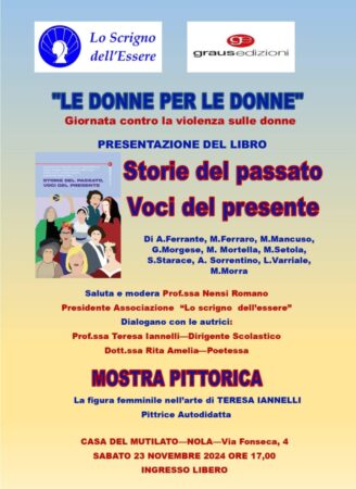 Giornata contro la violenza sulle donne: a Nola un incontro tra storia e attualità 2 ledonneperledonne