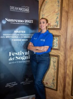 Sanremo 2025, Valentina Grassitelli: imprenditrice Italo-Croata originaria di Andria Specializzata nel Benessere e nella Naturopatia 3 valentina3
