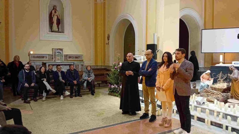 Brusciano, Concerto di Natale 2024 della Pro Loco 2 2. Sindaco G. Romano Pres . P. Loco F. Martignetti Parroco Don S.Purcaro Brusciano 22.12.2024