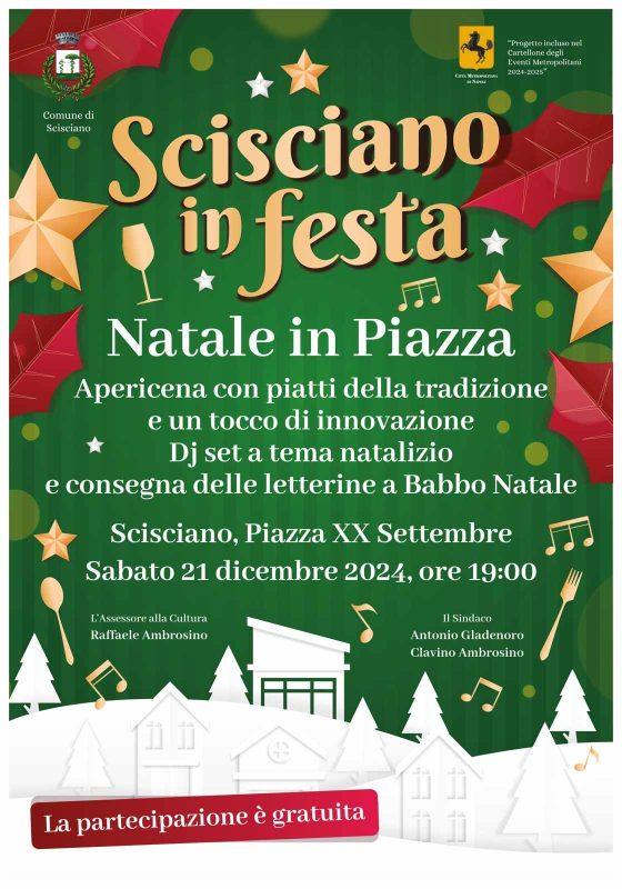 Scisciano, il Natale si accende con "Natale in Piazza" 2 466981192 1109105490869283 297496761777680998 n