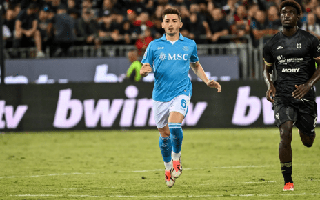 L'avventura in azzurro dello scozzese Billy Gilmour: "Napoli mi sta cambiando, vogliamo migliorare e crescere” 4 IPA Agency IPA49705869