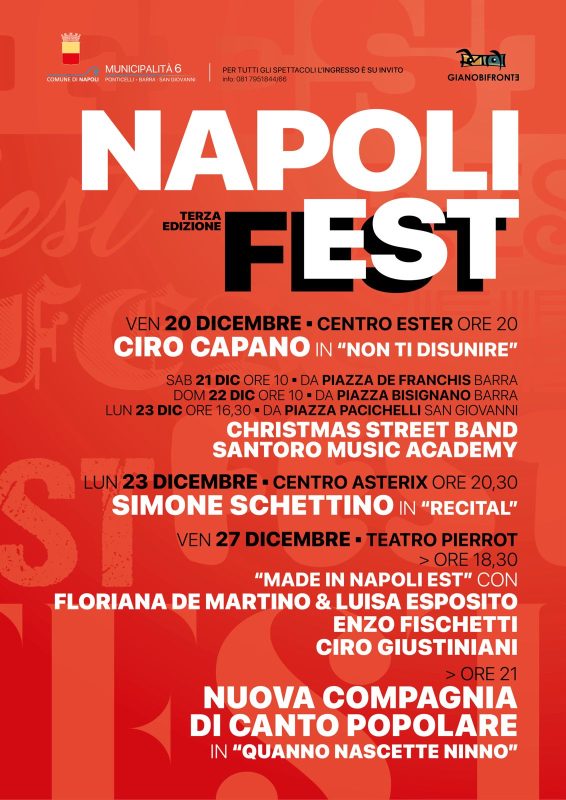 Locandina Napoli Est Fest 1
