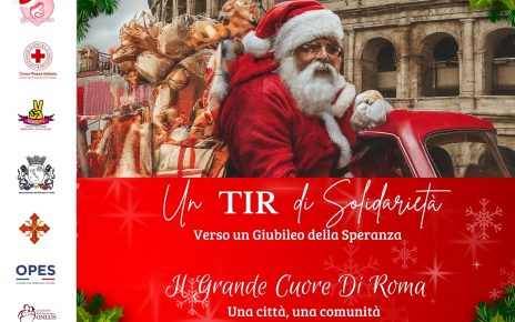 NATALE DEL SALVAMAMME CON IL TIR DEL GRANDE CUORE DI ROMA locandina