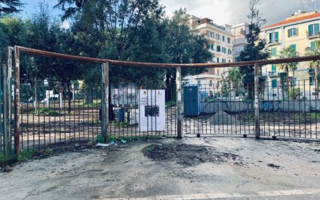Napoli, parco Mascagna: domani scadono i 100 giorni per i lavori di riqualificazione 5 Napoli via Pacio Bertini parco Mascagna 1