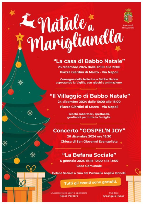 Natale a Mariglianella, ecco il calendario degli eventi 2 Natale a Mariglianella2