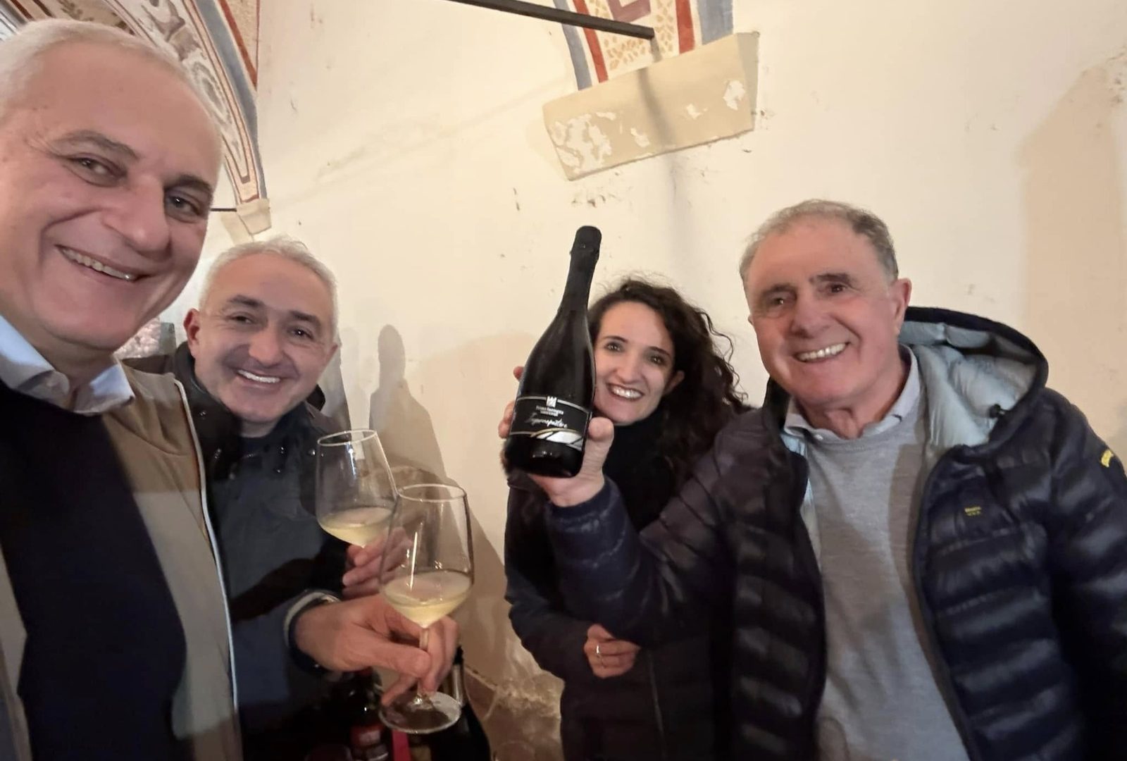 Nicola Caputo con Vincenzo Santagata