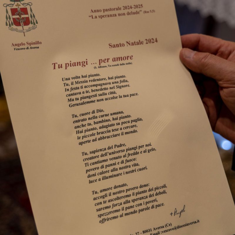 Spinillo lettera Natale 2024