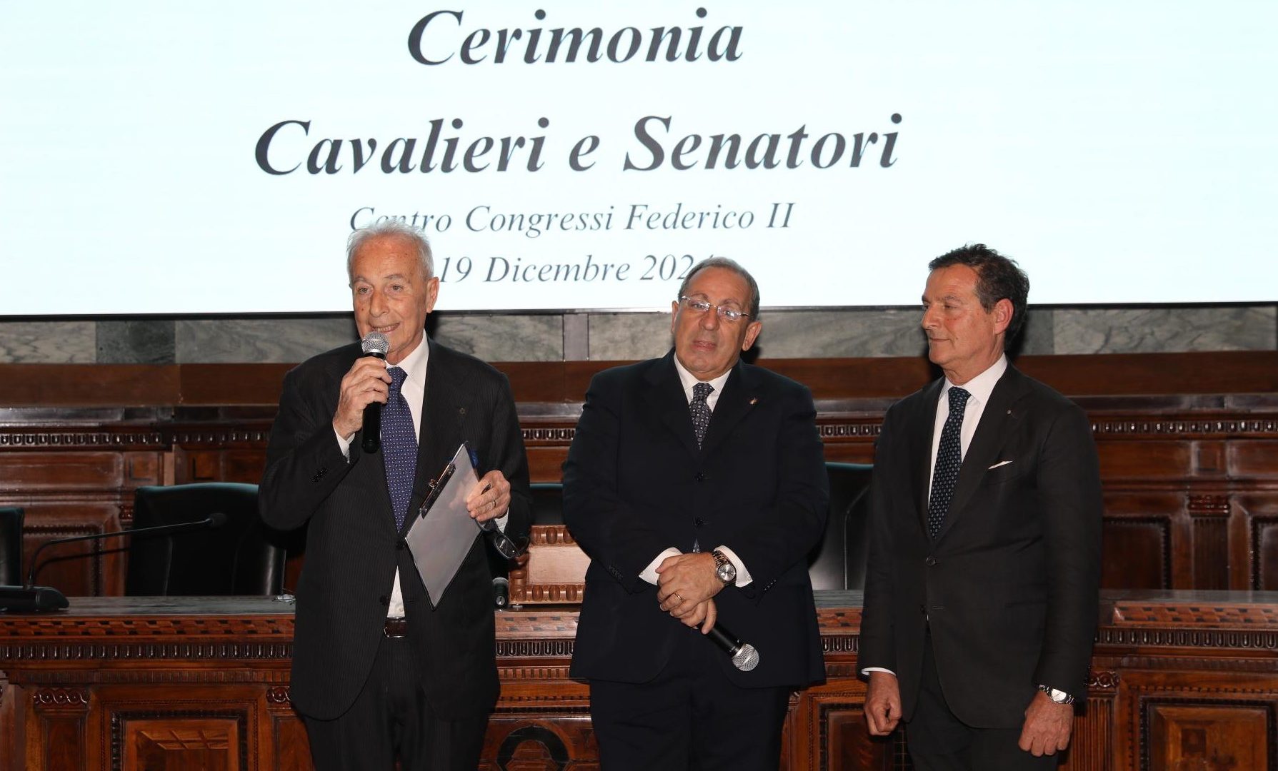 da sinistra Eraldo Turi il prefetto Michele Di Bari e Vincenzo Morettamod