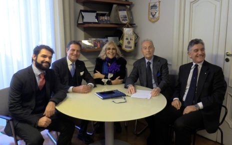 da sinistra Piccirillo Moretta Caldarelli Turi e Vonamod