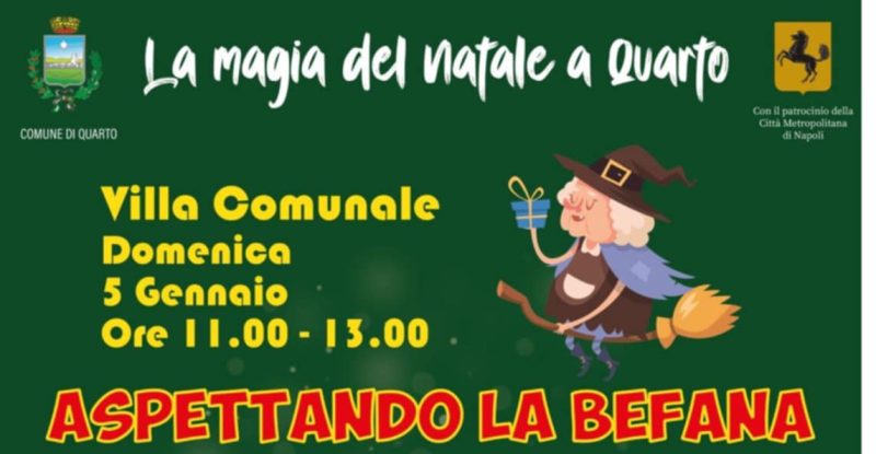 Quarto, “Aspettando la Befana” chiude la “Magia del Natale” 2 2cc70dbc 6869 408f a019 889b266079a7