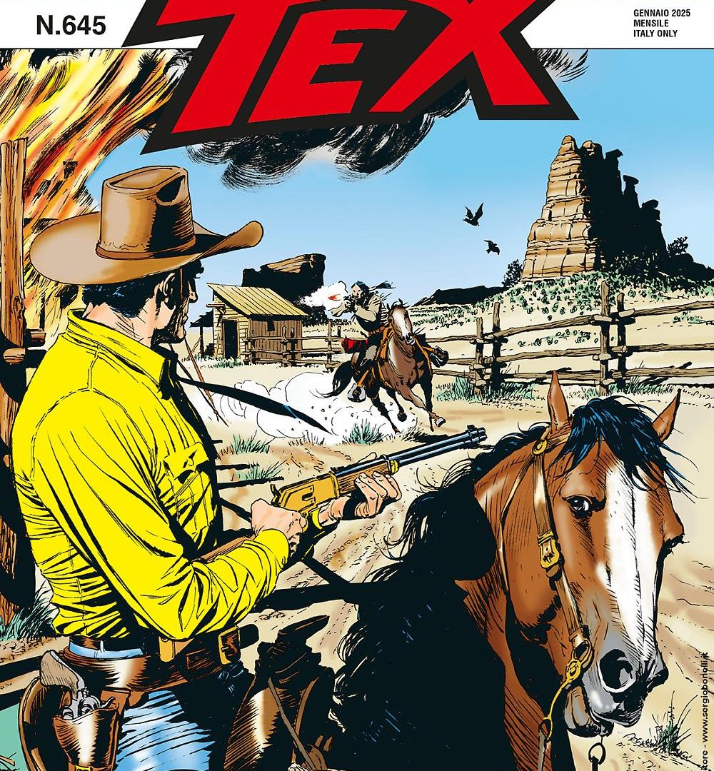 Copertina Furia Comanche Tutto Tex 645