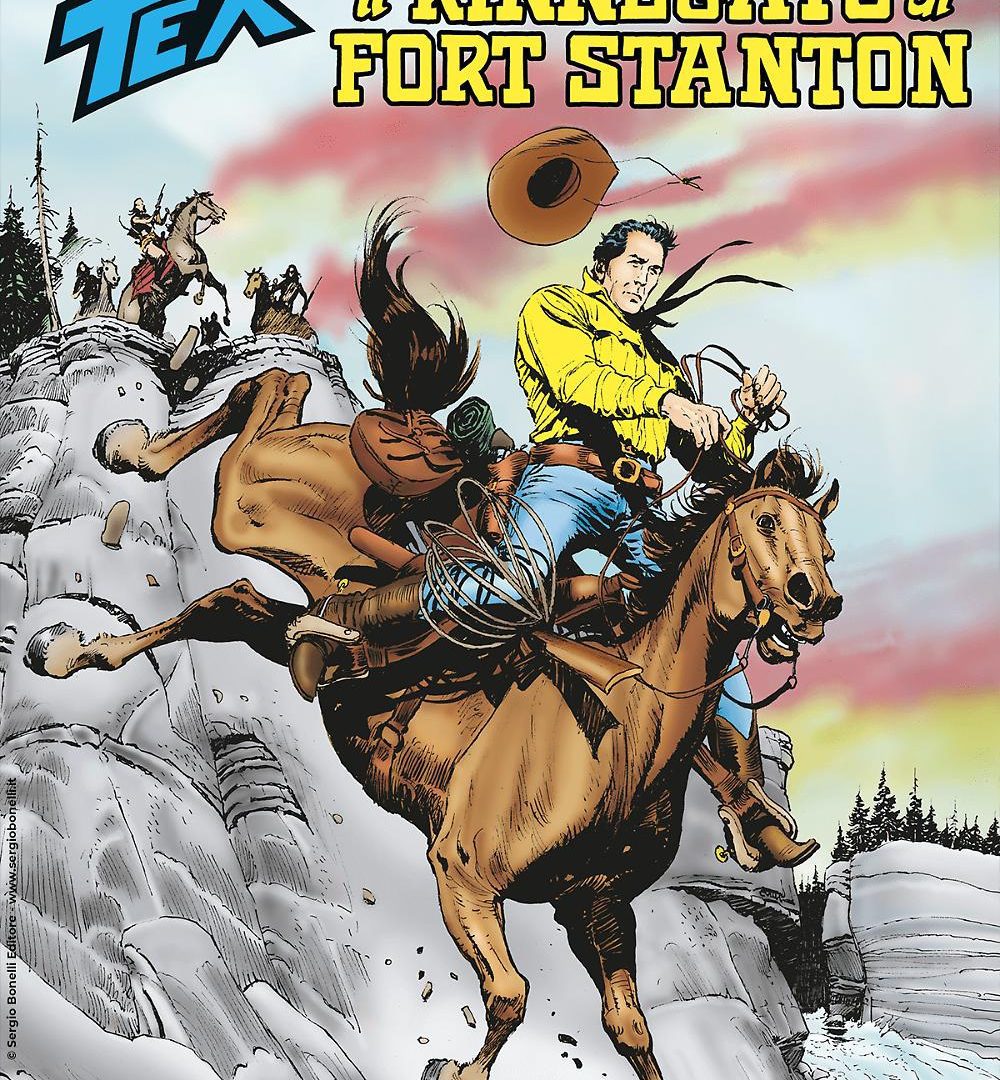 Copertina Tex Il rinegato di Fort Stanton Tex 771