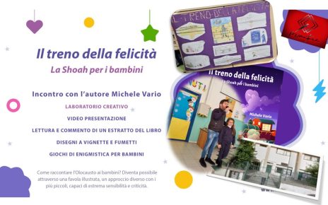 Campania, l’autore del libro “Il treno della felicità – La Shoah per i bambini” incontra gli alunni dell’Istituto Comprensivo Basile Don Milani 5 Foto articolo La Shaoh libromod