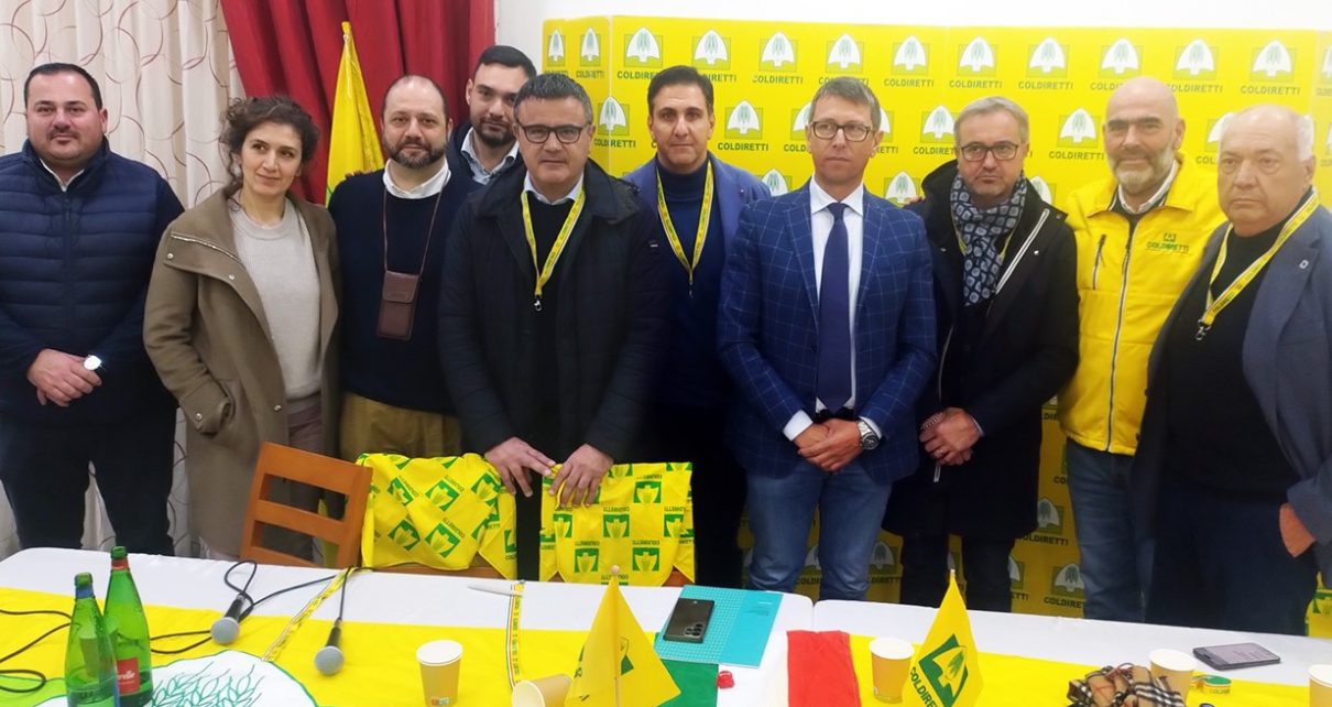 Il Commissario DAlterio con la Coldiretti Campaniamod