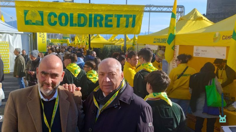 Prevenzione della brucellosi bufalina: Coldiretti Campania invita alla disinfezione delle stalle 2 Il presidente Ettore Bellelli e il direttore Salvatore Loffreda di Coldiretti Campania