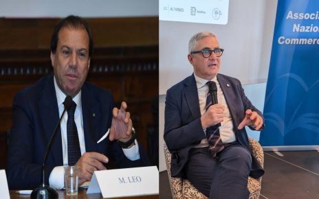 Cnpr Forum, Leo (Mef): "Pronto il Testo Unico sulle riscossioni" 6 Maurizio Leo e Marco Cuchel ok