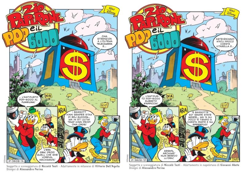 In edicola Topolino n. 3608: i paperi a scuola di vernacolo per la Giornata nazionale dei dialetti 2 Topolino n. 3608 immagine 1