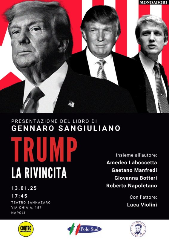 locadina trump sangiuliano